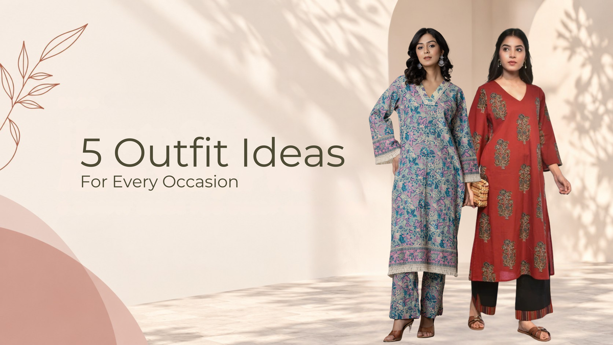 How to Style Kurta Sets for Women: 5 Outfit Ideas for Every Occasion
