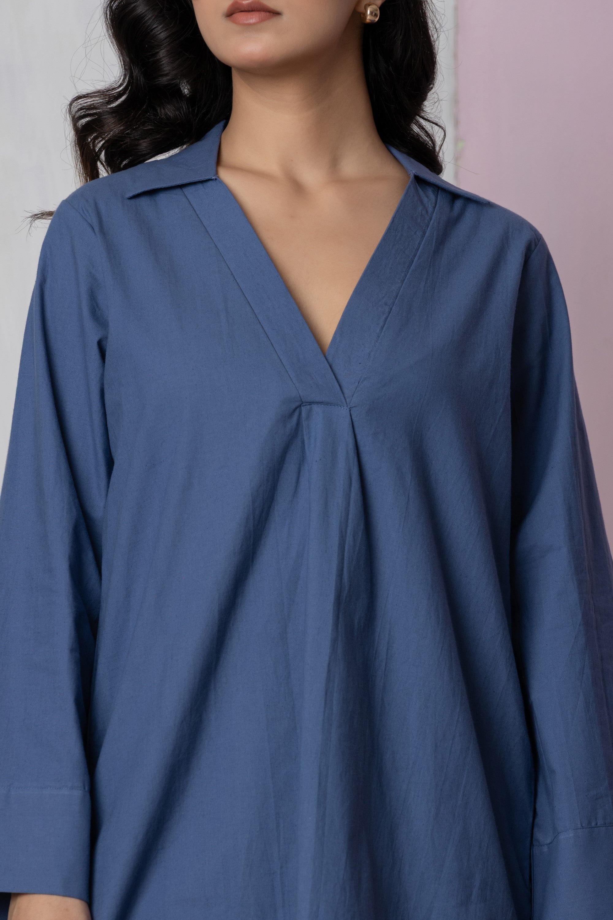 Minimal Blue Co-ord Set