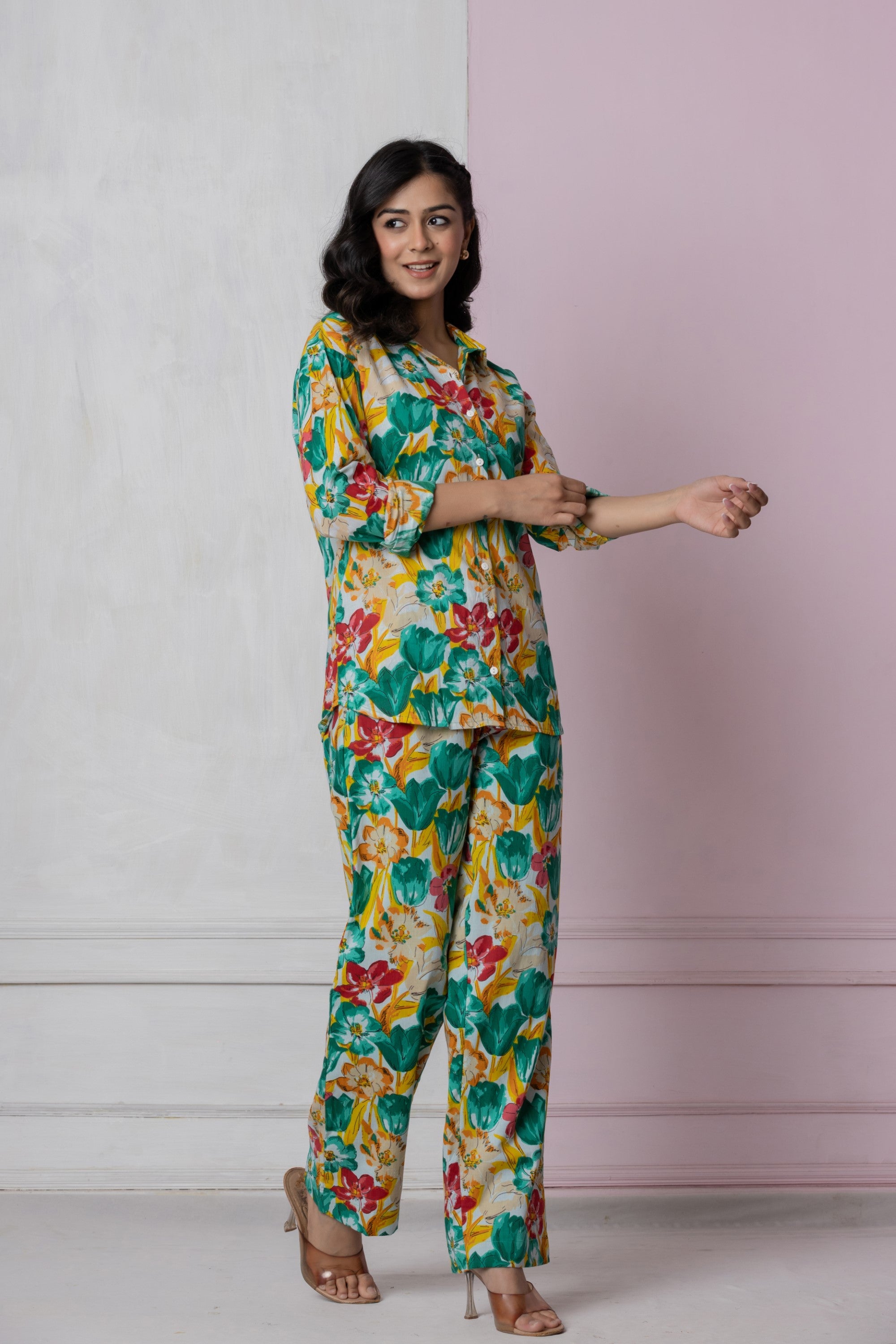 Tropical Bloom Co-ord Set
