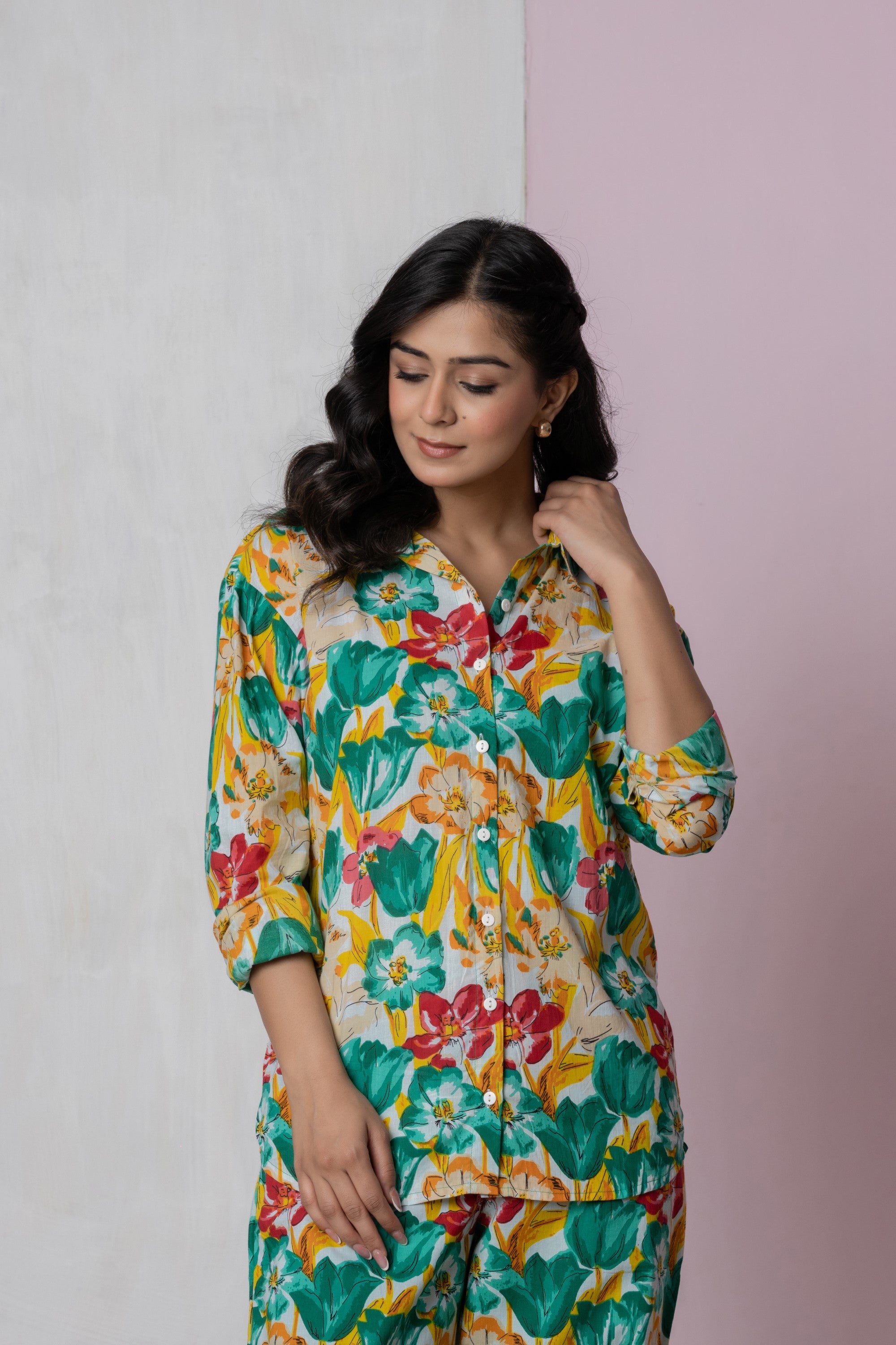 Tropical Bloom Co-ord Set