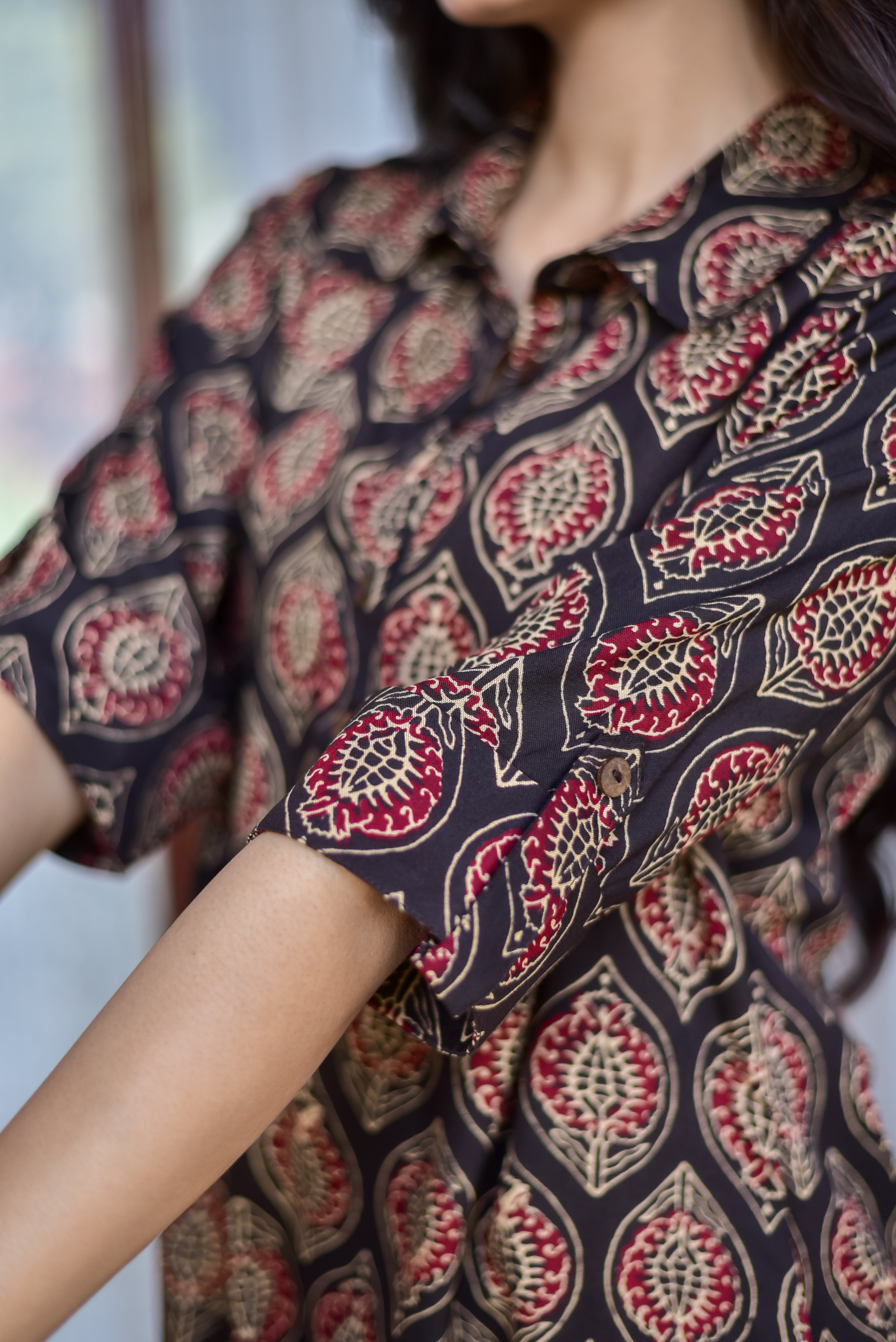 Relaxed Rayon Formal Kurta