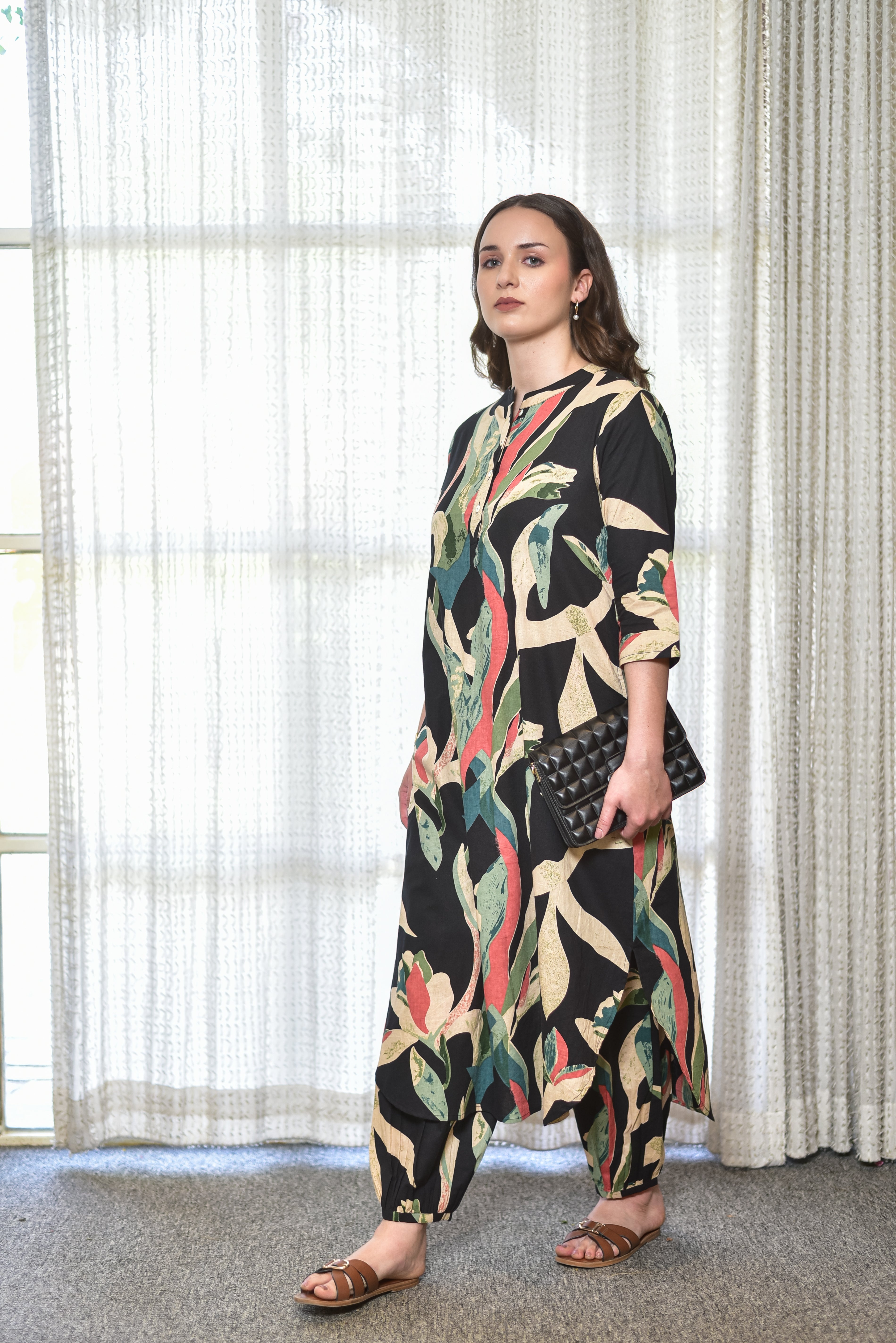 Abstract Formal Kurta Set