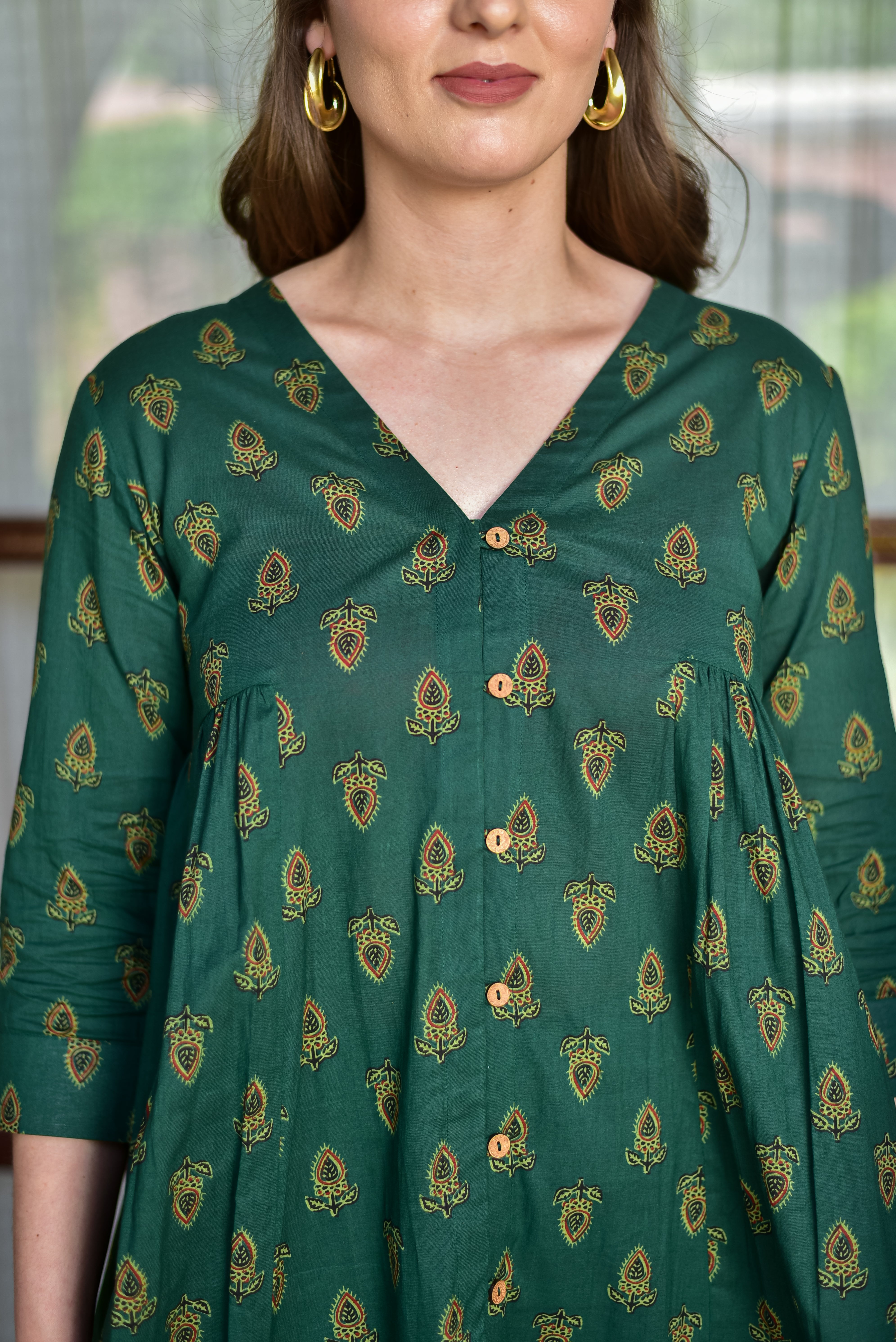 The Classic Green Kurta Set