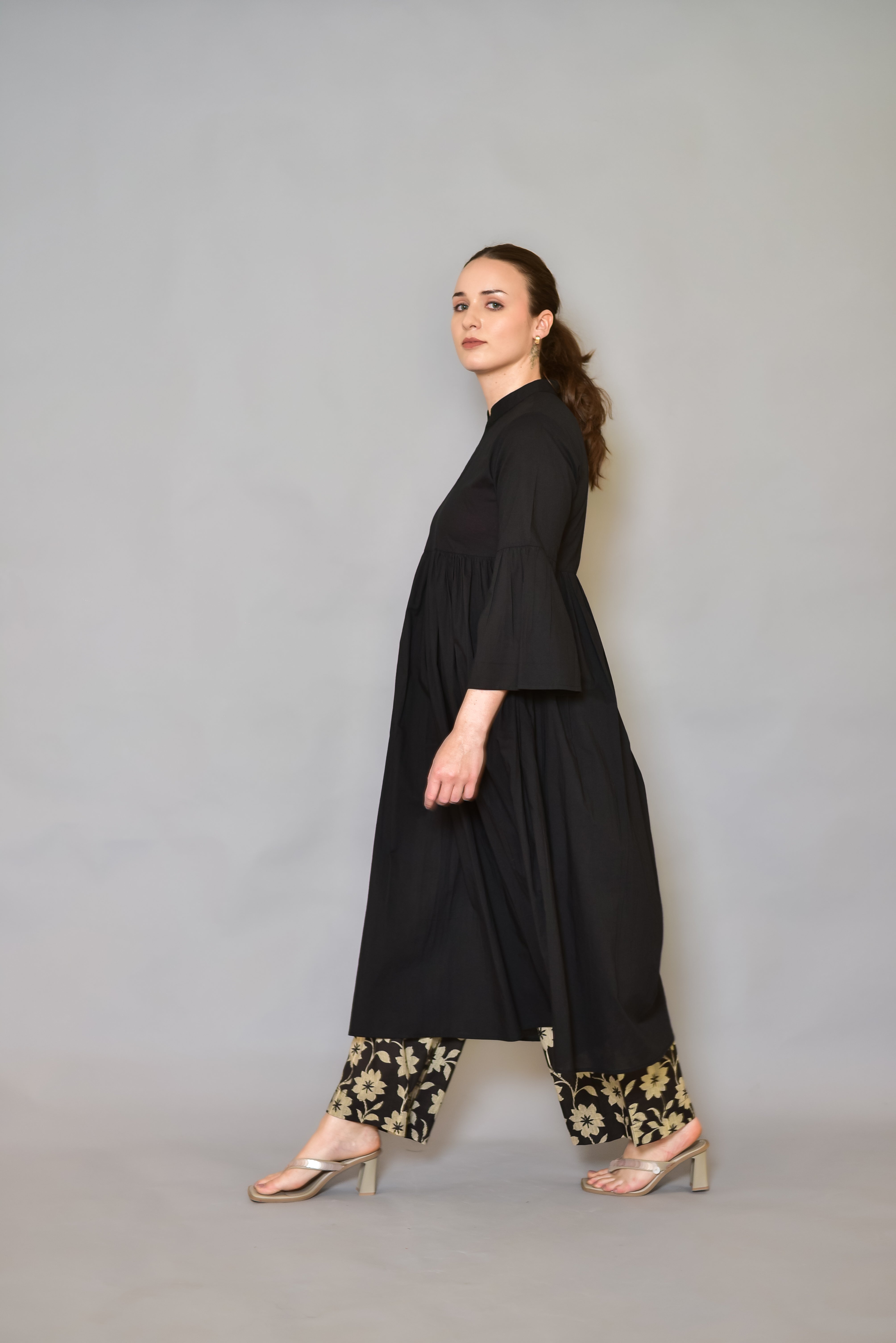 Minimalist Cotton A-Line Kurta