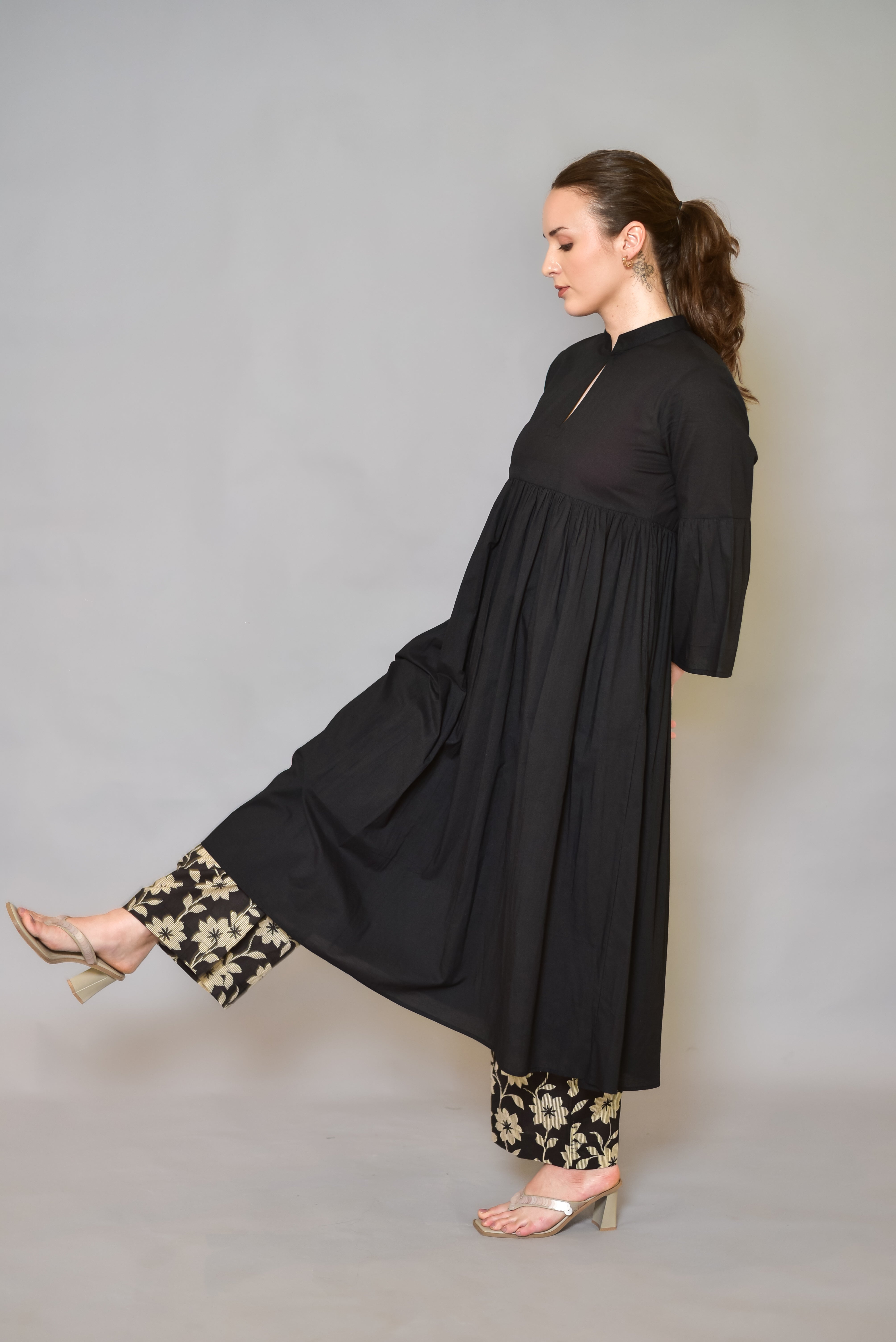 Light & Airy Floral Cotton 3-Piece Set