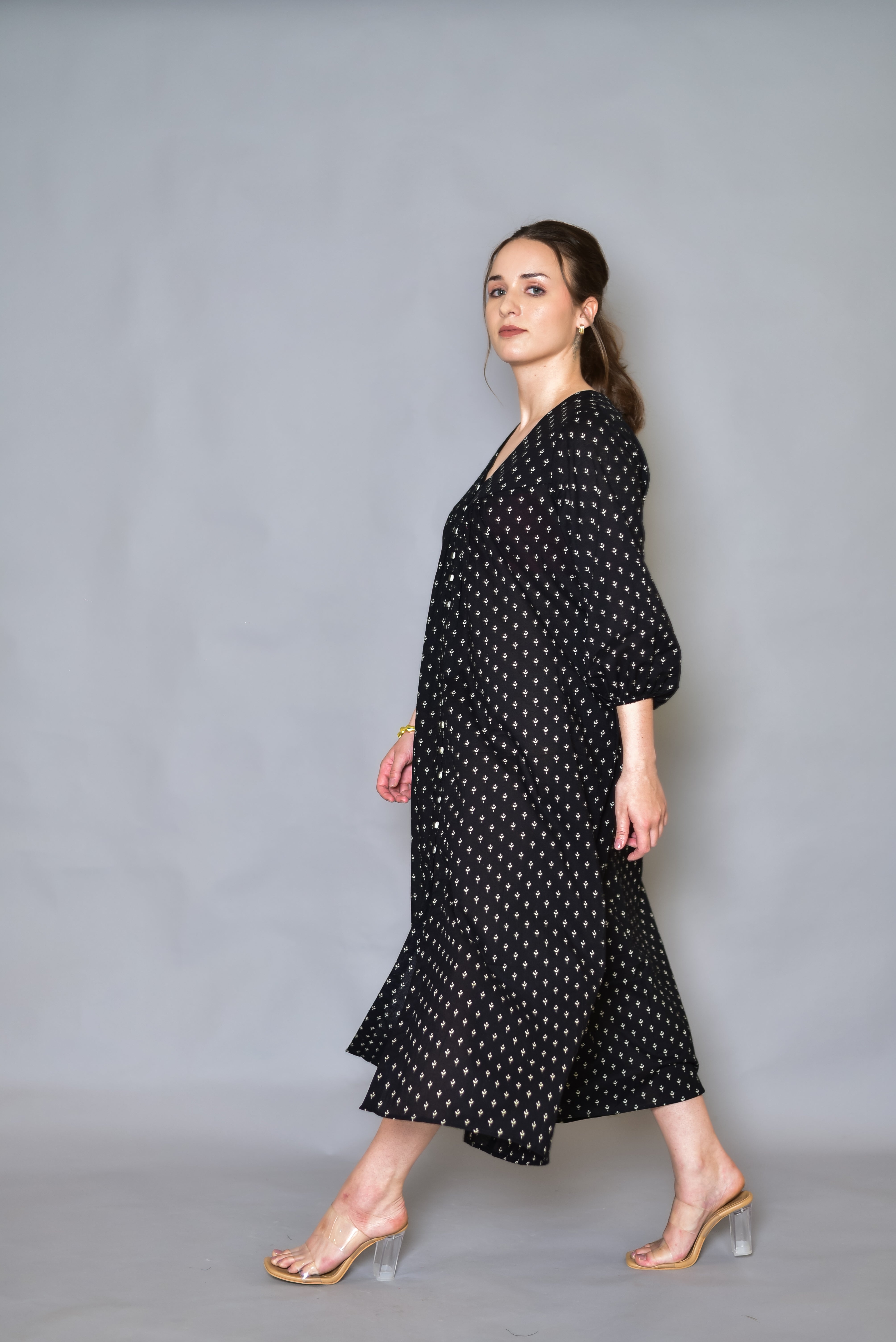 Minimalist Button-Down Dress