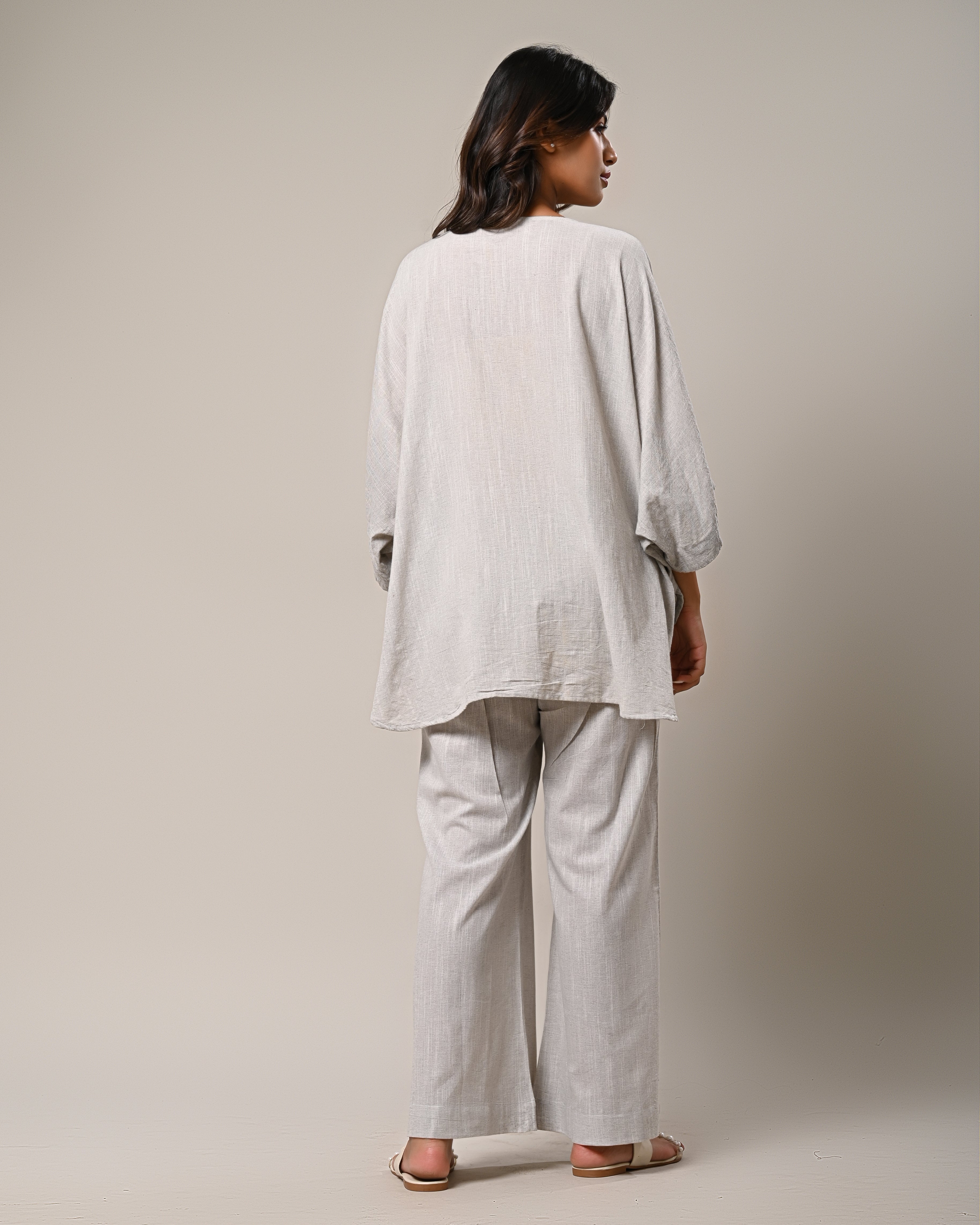 Casual Linen Two-Piece Set