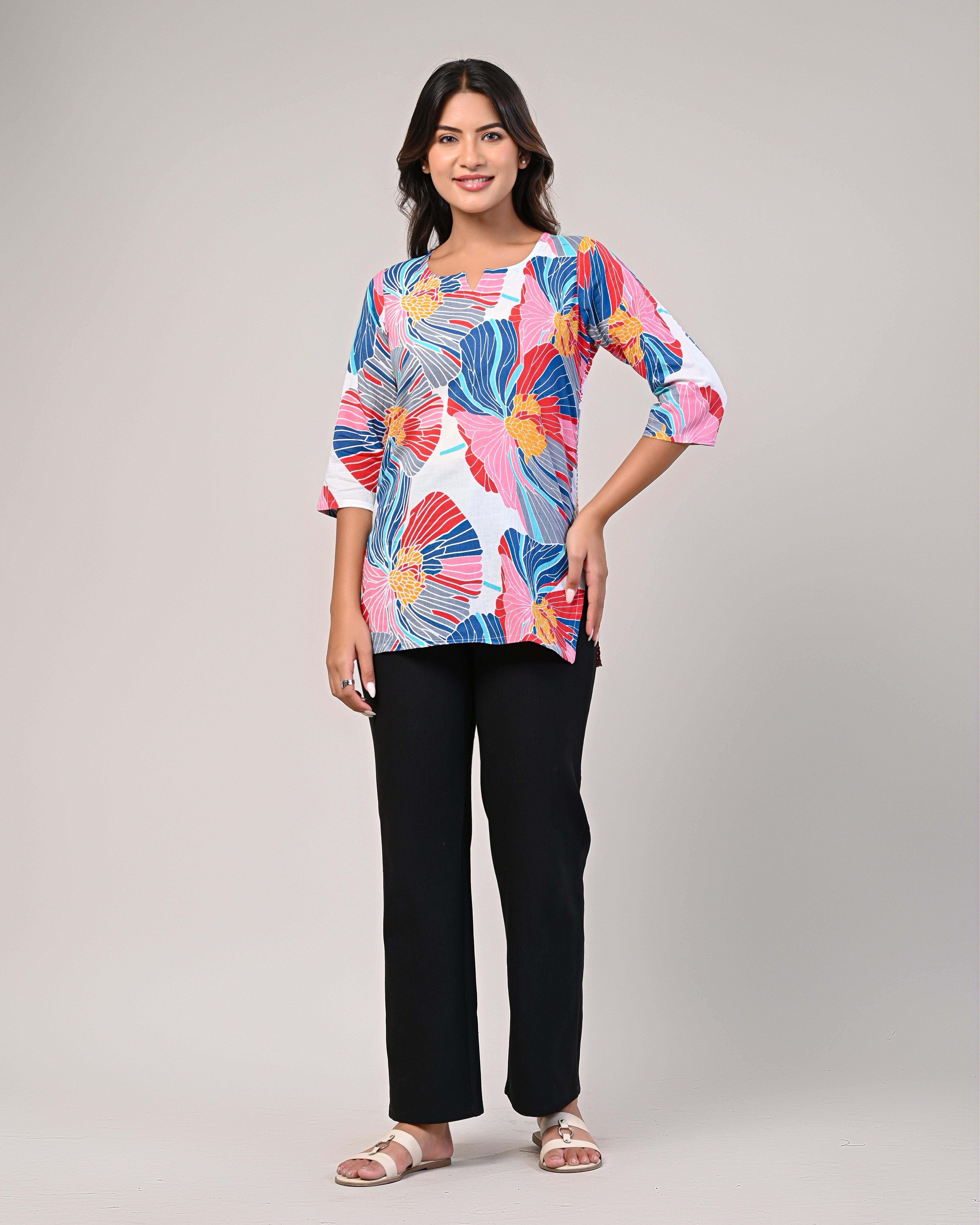 Women’s Floral Printed Top