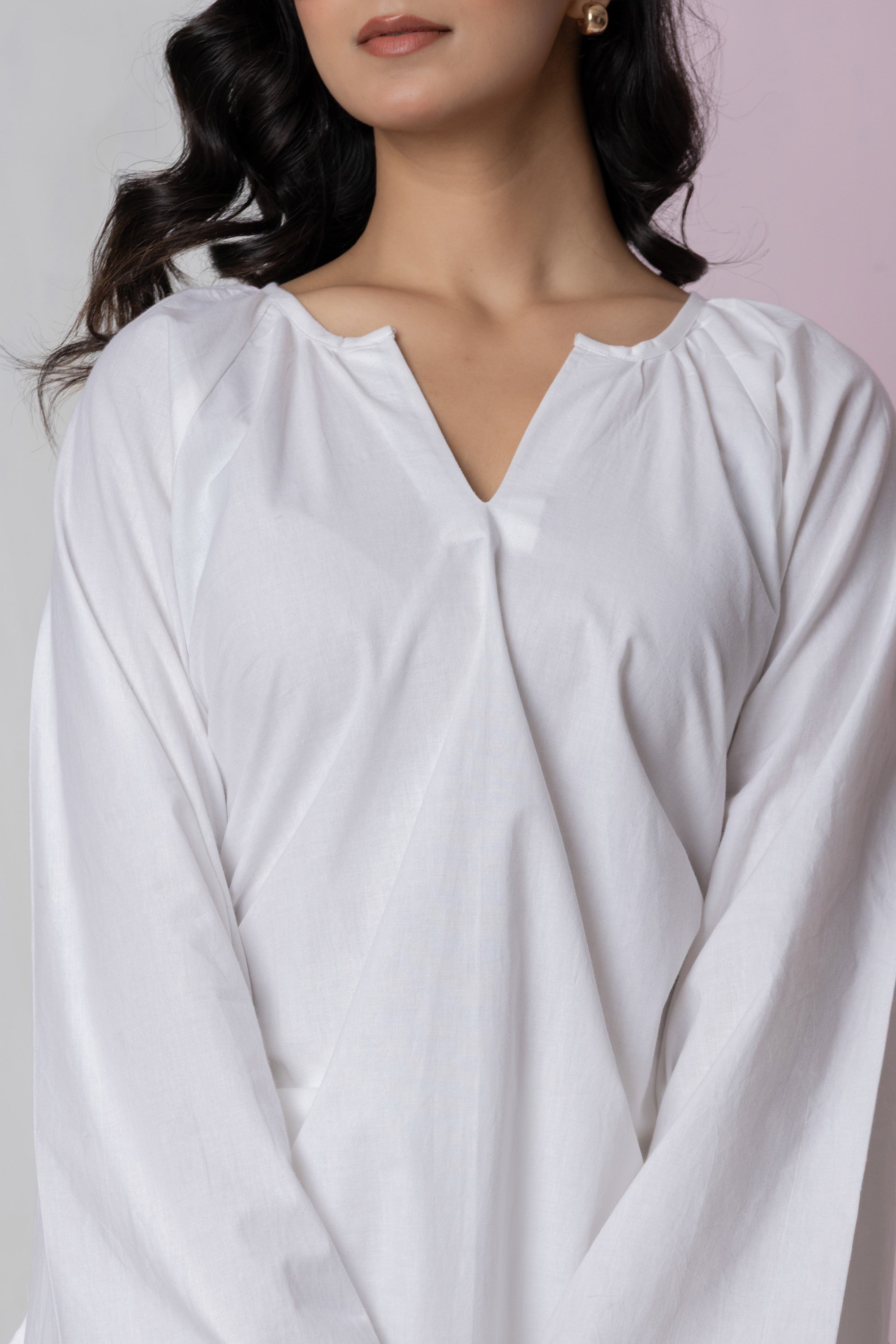 White Relaxed Co-ord Set