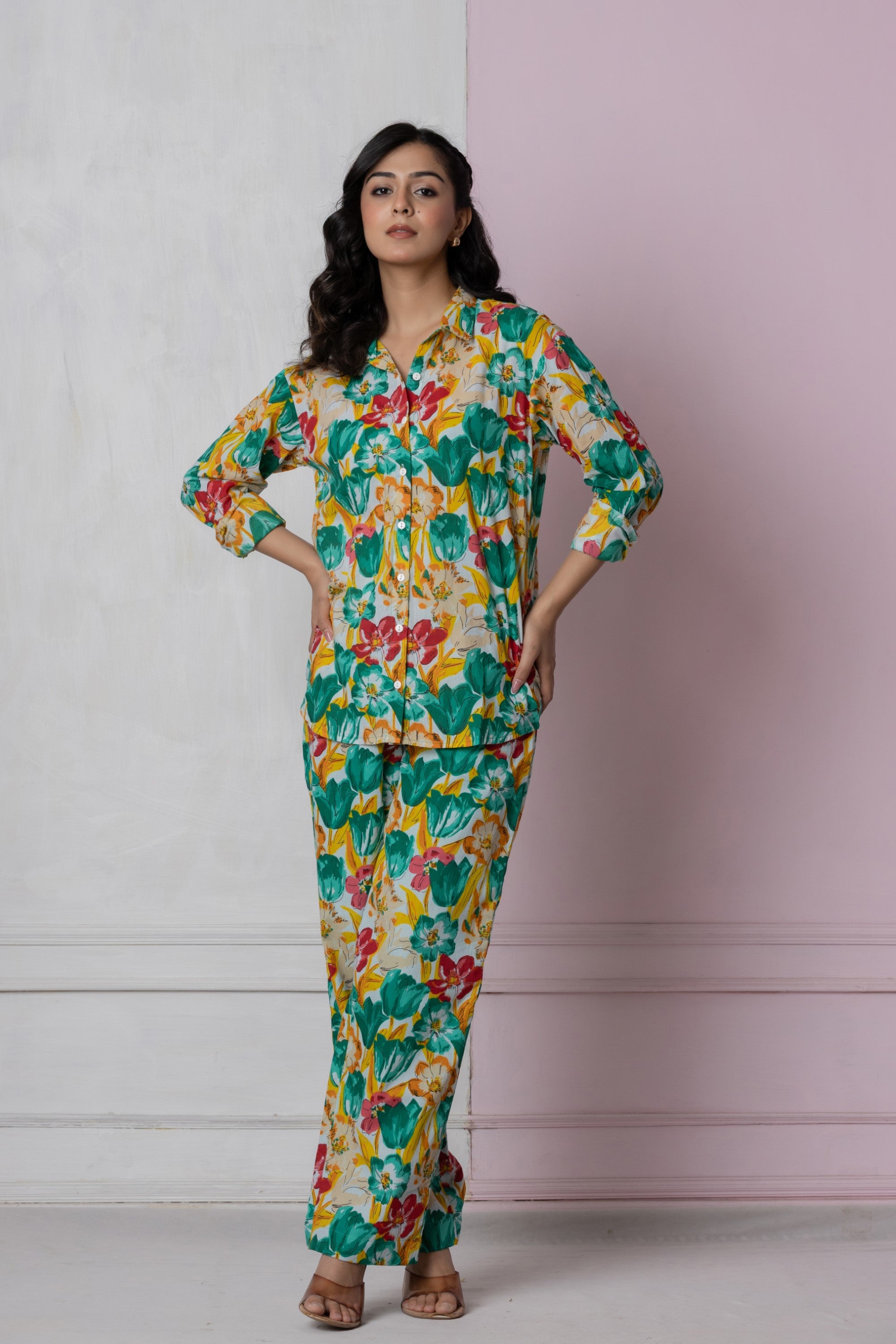 Tropical Bloom Co-ord Set