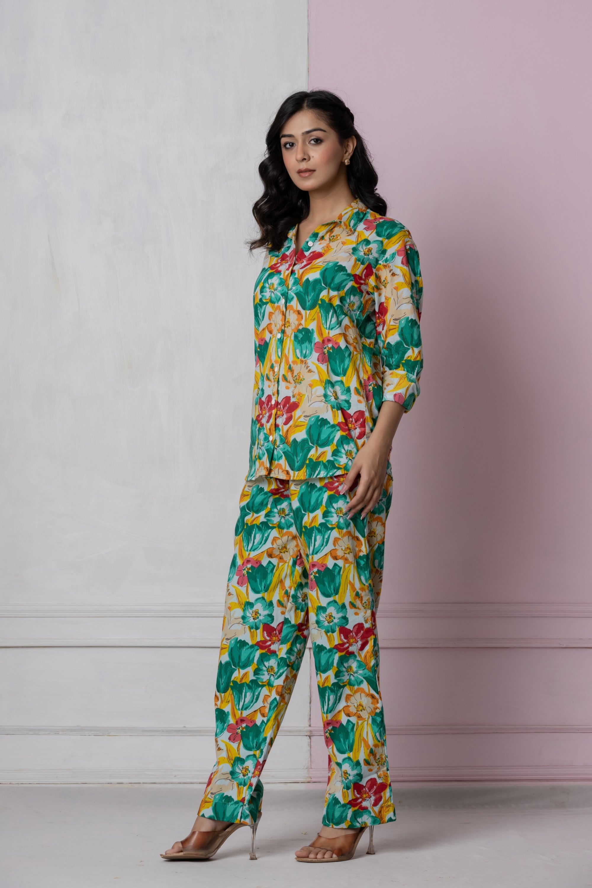 Tropical Bloom Co-ord Set