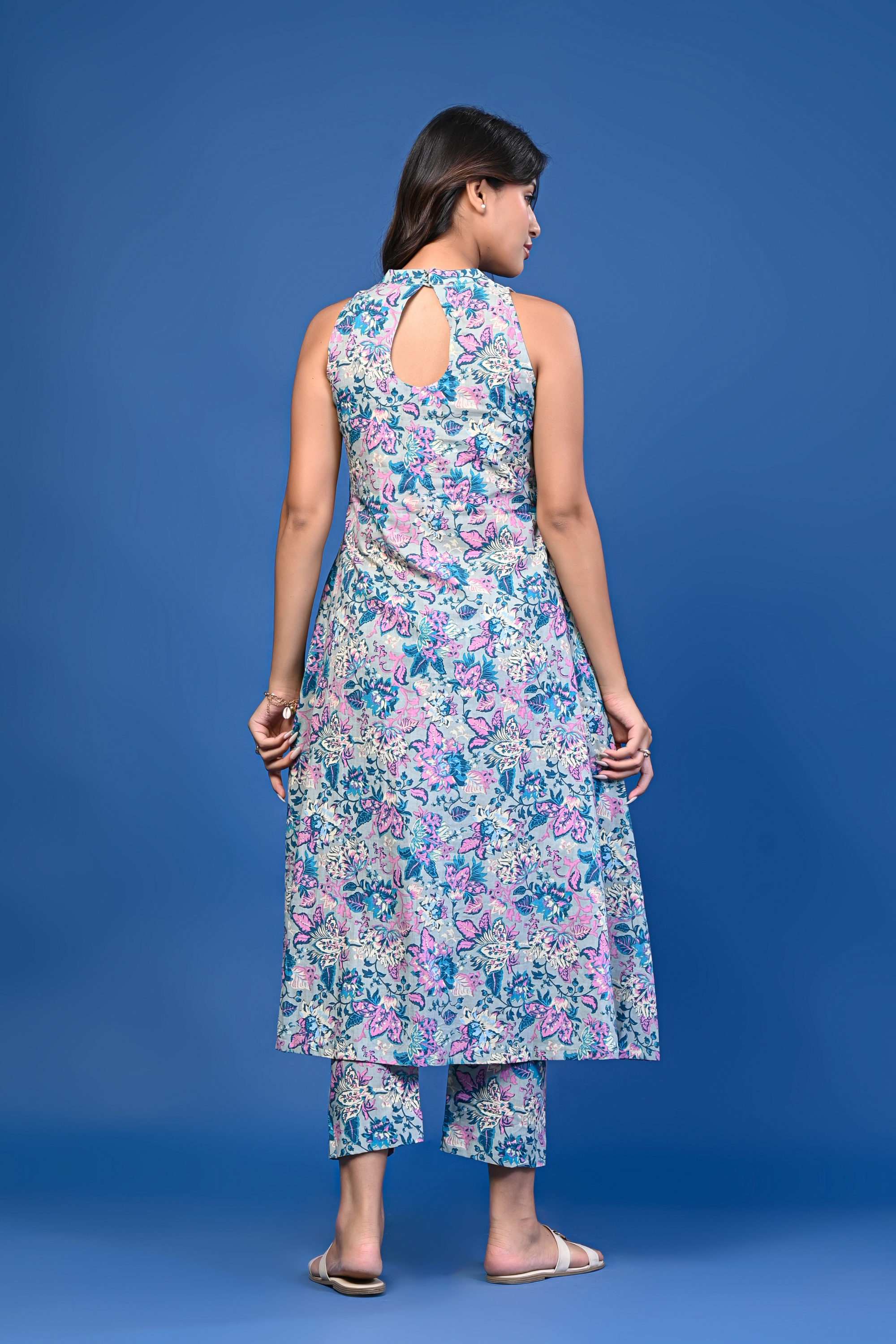 Pastel Floral Printed Co-ord Set