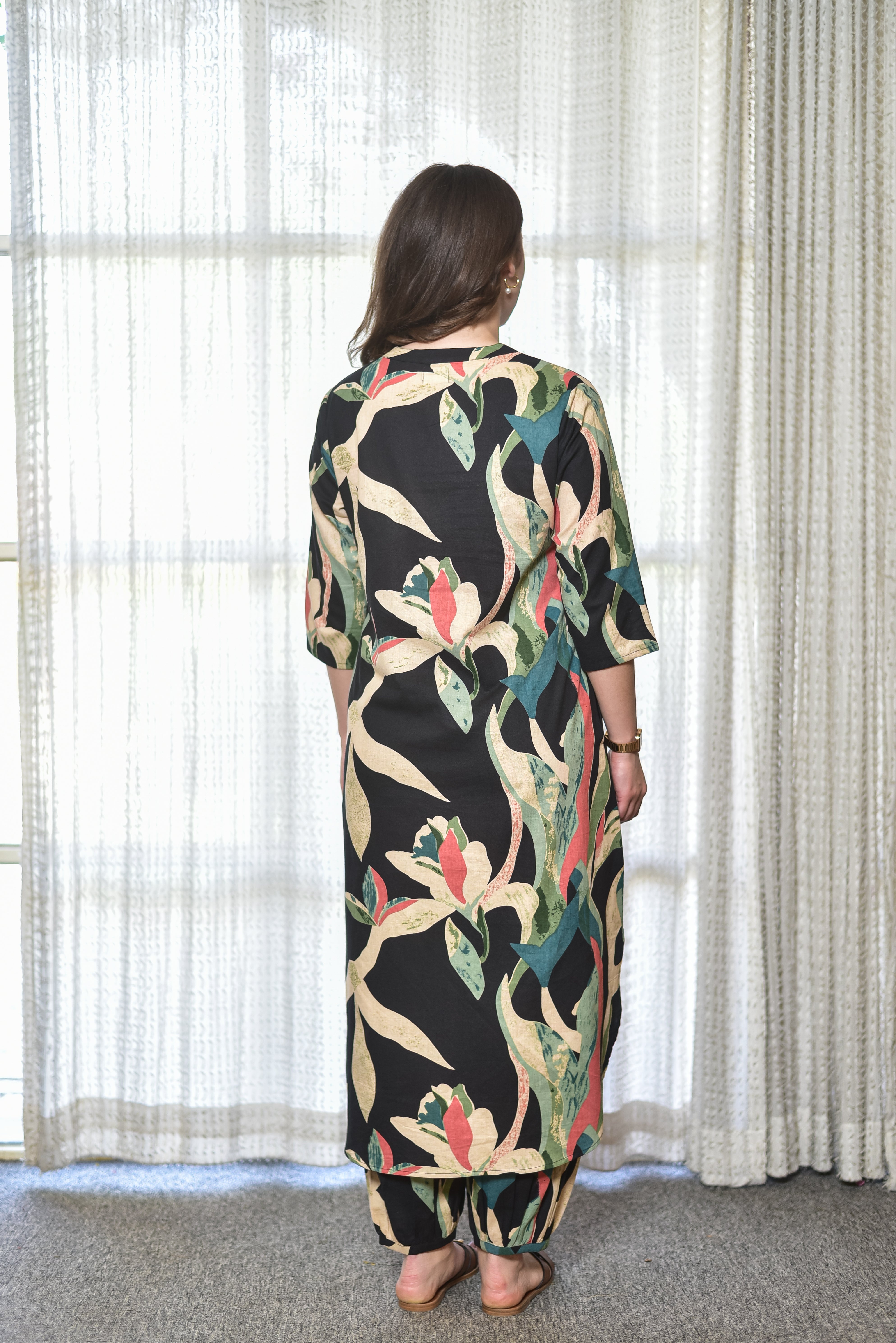 Abstract Formal Kurta Set