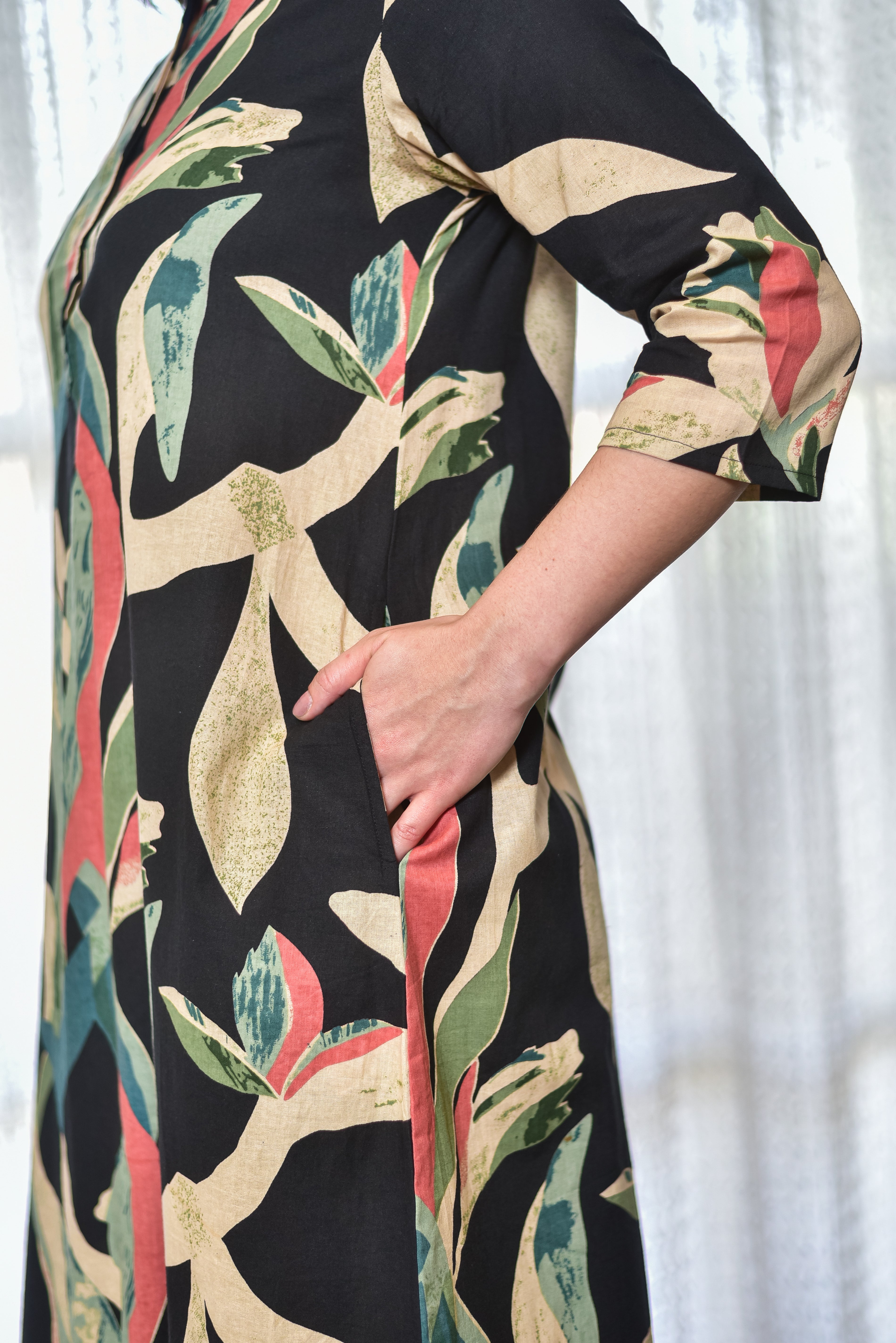 Abstract Formal Kurta Set