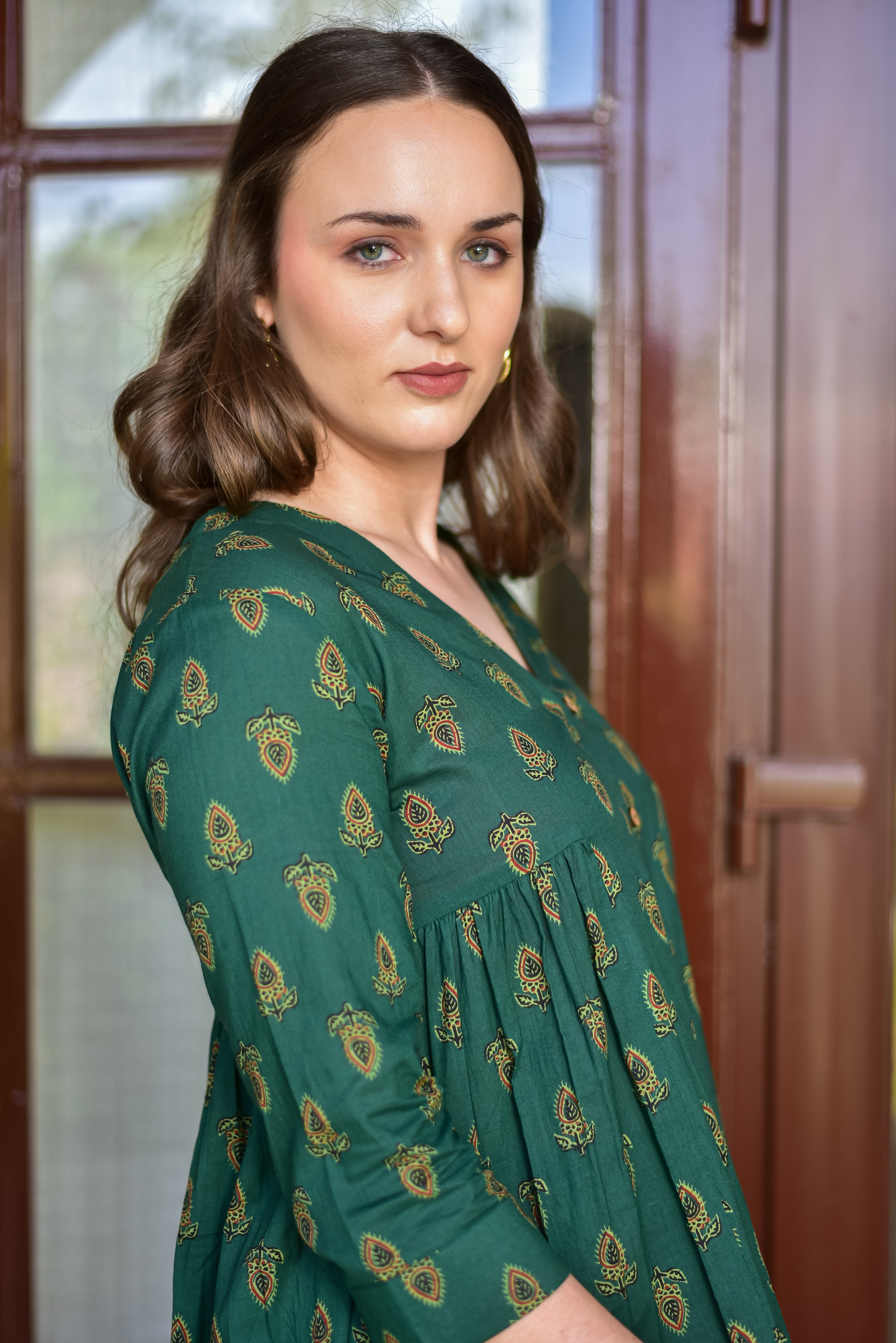 The Classic Green Kurta Set