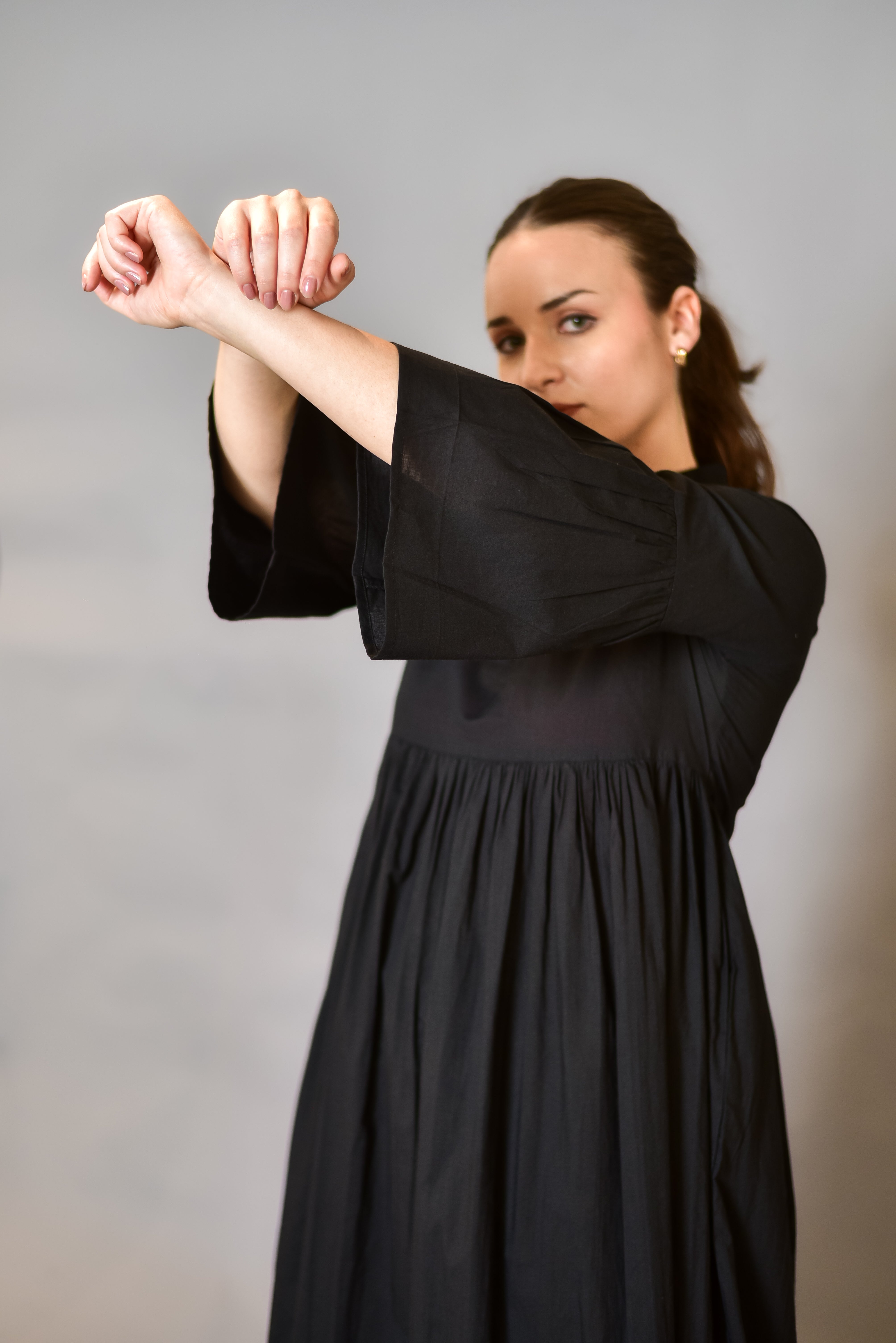 Minimalist Cotton A-Line Kurta