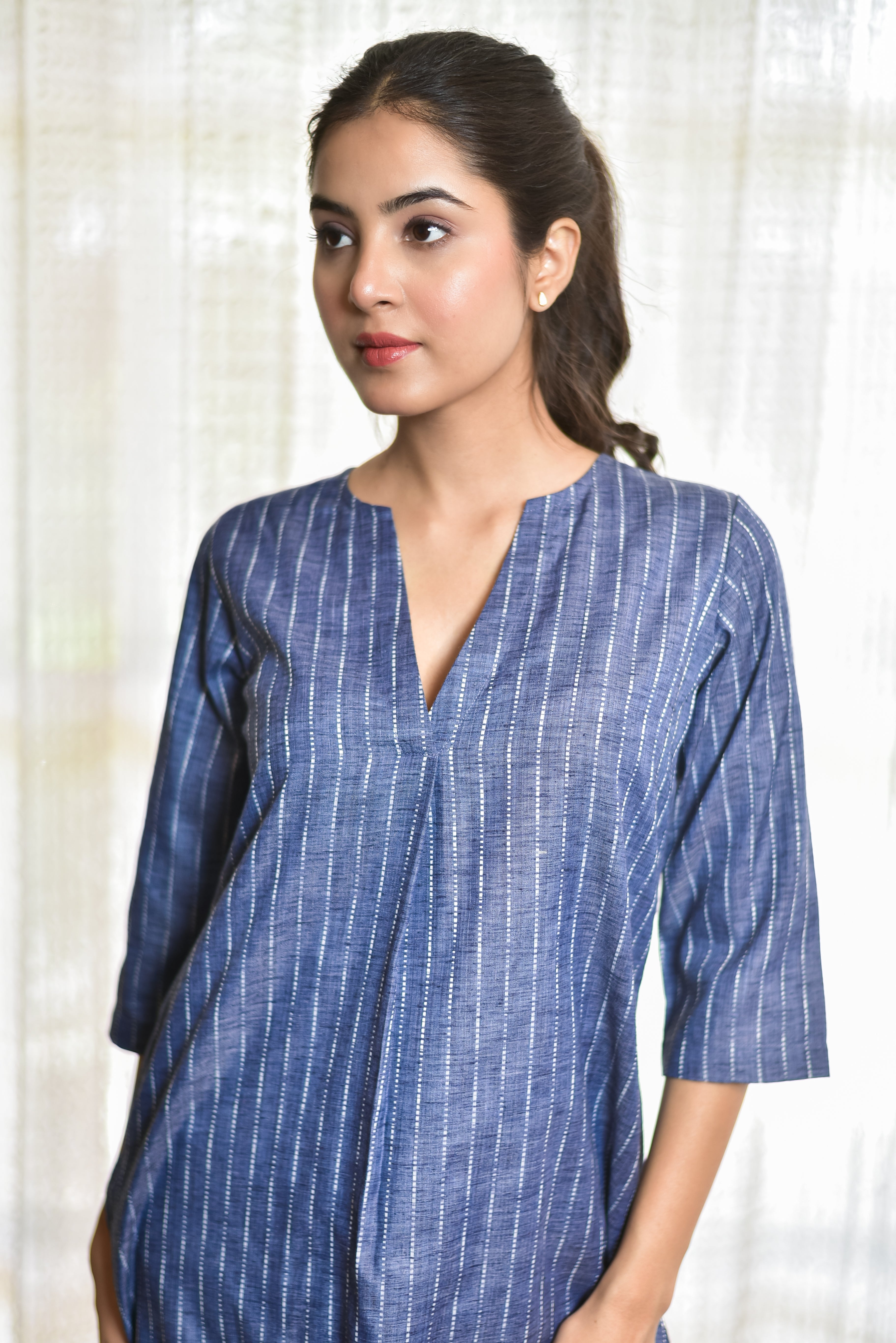 Blended Cotton Jacquard Co-ord Set